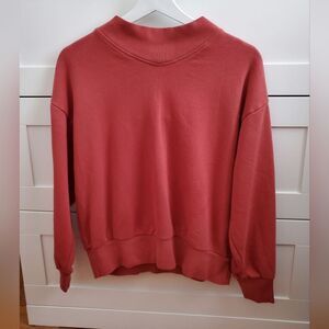 Gap Red Mockneck Sweatshirt XSP
